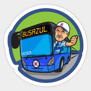 El Tucamion Azul Sticker